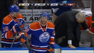 Sam Gagner Tied Gretzky's Oilers Record With Eight Points Last Night